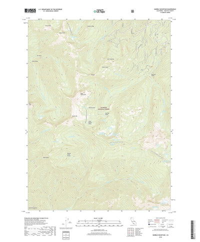 Marble Mountain, CA (2018, 24000-Scale) Preview 1