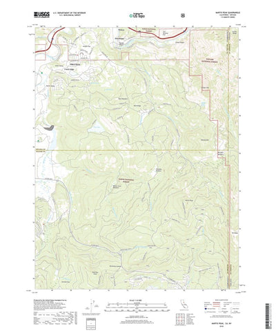 Martis Peak, CA (2018, 24000-Scale) Preview 1