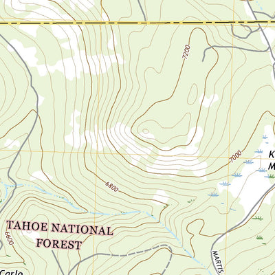 Martis Peak, CA (2018, 24000-Scale) Preview 2