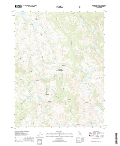 Rockbound Valley, CA (2018, 24000-Scale) Preview 1