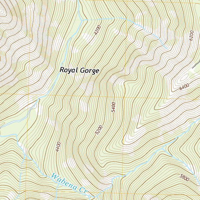 Royal Gorge, CA (2018, 24000-Scale) Preview 3