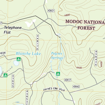 Medicine Lake, CA (2018, 24000-Scale) Preview 2