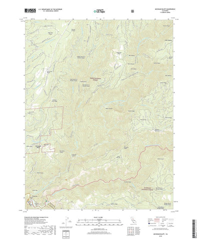 Michigan Bluff, CA (2018, 24000-Scale) Preview 1
