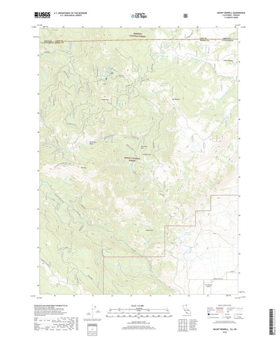 Mount Bidwell, CA (2018, 24000-Scale) Preview 1