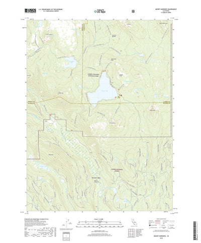 Mount Harkness, CA (2018, 24000-Scale) Preview 1