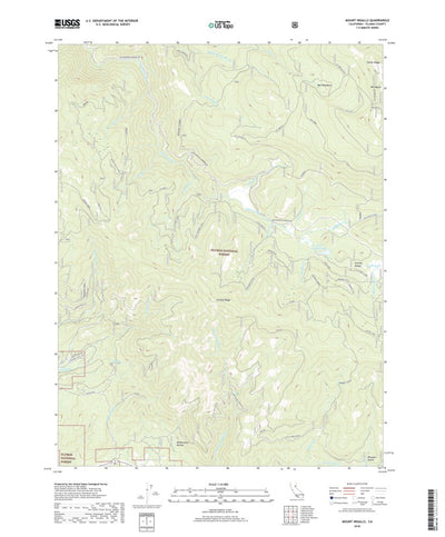 Mount Ingalls, CA (2018, 24000-Scale) Preview 1
