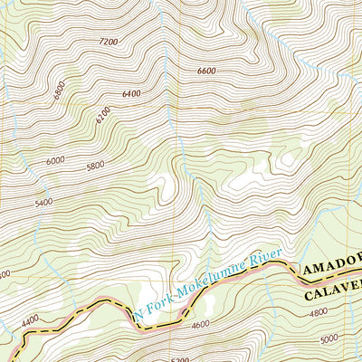 Mokelumne Peak, CA (2018, 24000-Scale) Preview 3