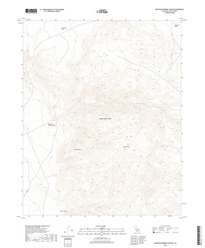 Mountain Springs Canyon, CA (2018, 24000-Scale) Preview 1