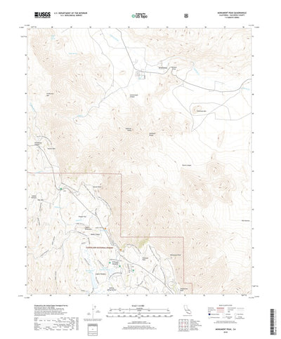 Monument Peak, CA (2018, 24000-Scale) Preview 1