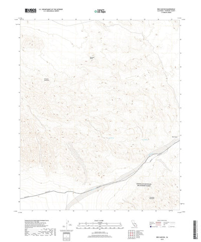 Red Canyon, CA (2018, 24000-Scale) Preview 1