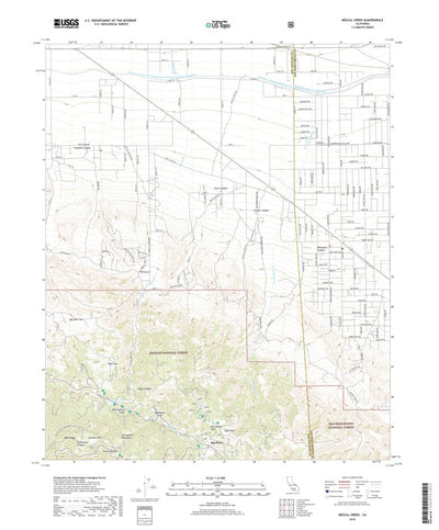 Mescal Creek, CA (2018, 24000-Scale) Preview 1