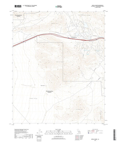 Mescal Range, CA (2018, 24000-Scale) Preview 1