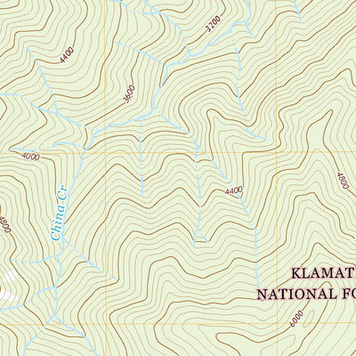 Salmon Mountain, CA (2018, 24000-Scale) Preview 3