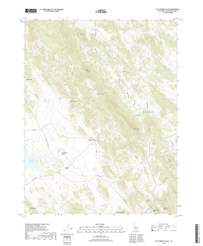 Salt Spring Valley, CA (2018, 24000-Scale) Preview 1