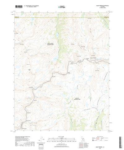 Mount Brewer, CA (2018, 24000-Scale) Preview 1