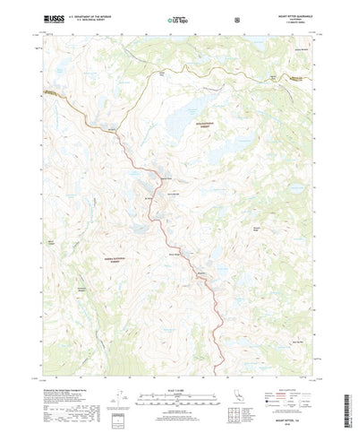 Mount Ritter, CA (2018, 24000-Scale) Preview 1