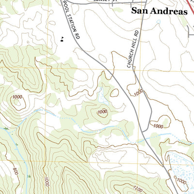 San Andreas, CA (2018, 24000-Scale) Preview 2