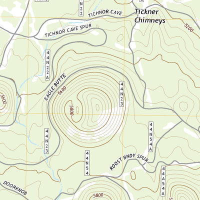 Schonchin Butte, CA (2018, 24000-Scale) Preview 3