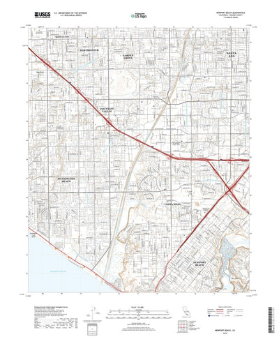 Newport Beach, CA (2018, 24000-Scale) Preview 1