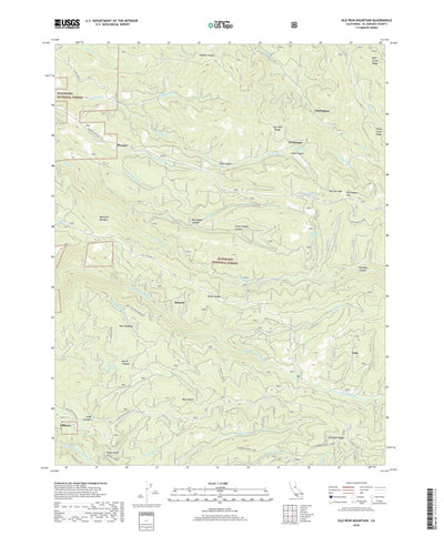 Old Iron Mountain, CA (2018, 24000-Scale) Preview 1