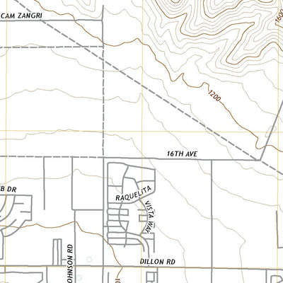 Seven Palms Valley, CA (2018, 24000-Scale) Preview 2