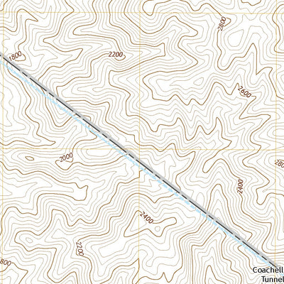 Seven Palms Valley, CA (2018, 24000-Scale) Preview 3