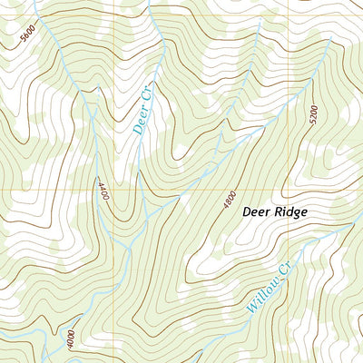 North Yolla Bolly Mountains, CA (2018, 24000-Scale) Preview 3