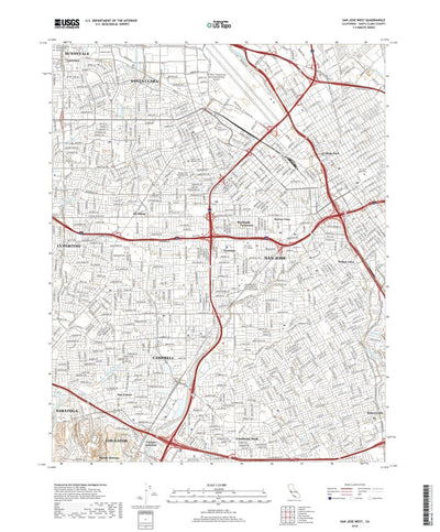 San Jose West, CA (2018, 24000-Scale) Preview 1