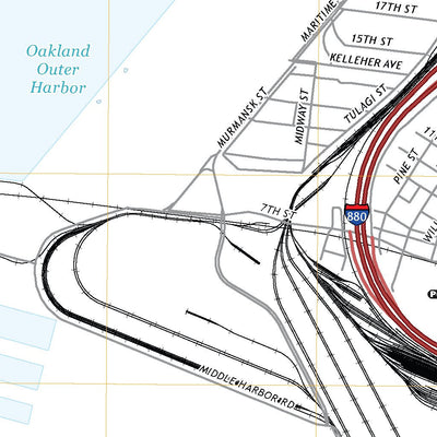 Oakland West, CA (2018, 24000-Scale) Preview 2