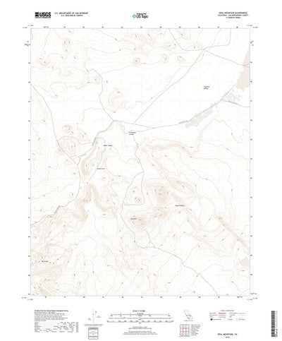 Opal Mountain, CA (2018, 24000-Scale) Preview 1