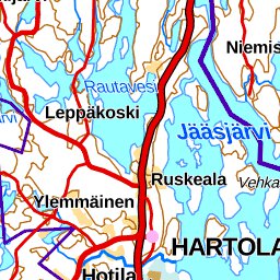Tampere : 1:500 000 (M4)