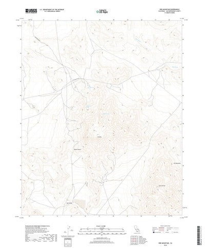 Ord Mountain, CA (2018, 24000-Scale) Preview 1