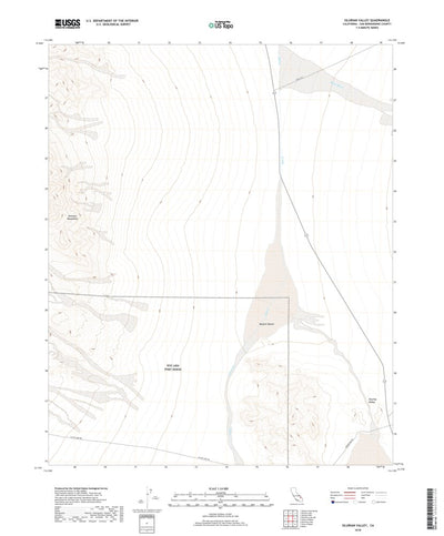 Silurian Valley, CA (2018, 24000-Scale) Preview 1