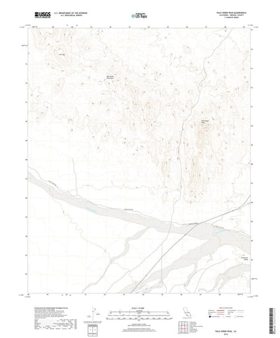 Palo Verde Peak, CA (2018, 24000-Scale) Preview 1