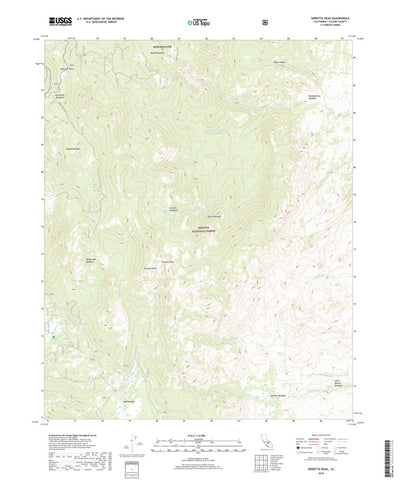 Sirretta Peak, CA (2018, 24000-Scale) Preview 1