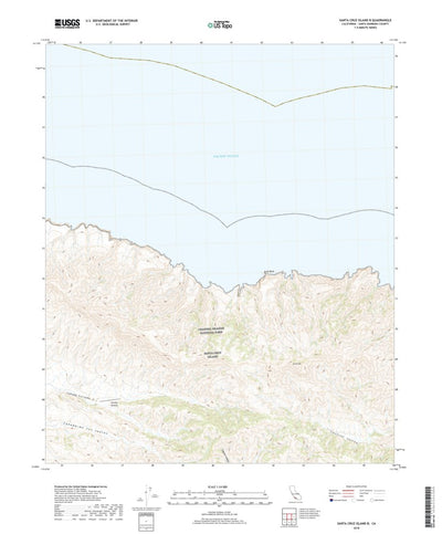 Santa Cruz Island B, CA (2018, 24000-Scale) Preview 1