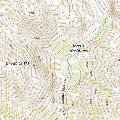 North Palisade, CA (2018, 24000-Scale) Preview 3