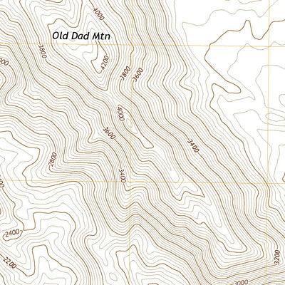 Old Dad Mountain, CA (2018, 24000-Scale) Preview 3