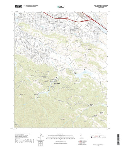 Santa Teresa Hills, CA (2018, 24000-Scale) Preview 1