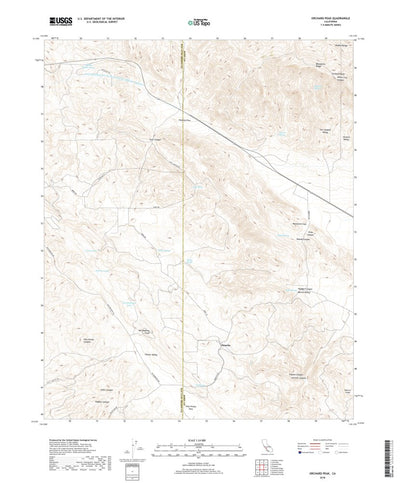 Orchard Peak, CA (2018, 24000-Scale) Preview 1