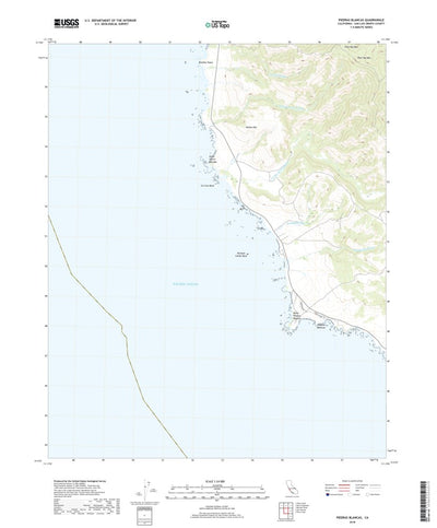 Piedras Blancas, CA (2018, 24000-Scale) Preview 1