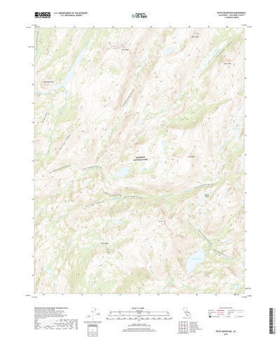 Piute Mountain, CA (2018, 24000-Scale) Preview 1