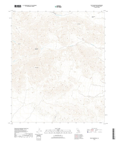 Pilot Mountain, CA (2018, 24000-Scale) Preview 1