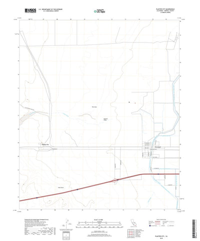 Plaster City, CA (2018, 24000-Scale) Preview 1