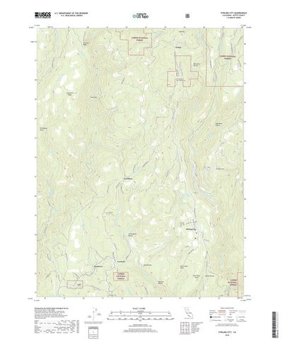 Stirling City, CA (2018, 24000-Scale) Preview 1