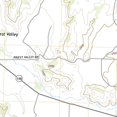 Priest Valley, CA (2018, 24000-Scale) Preview 2