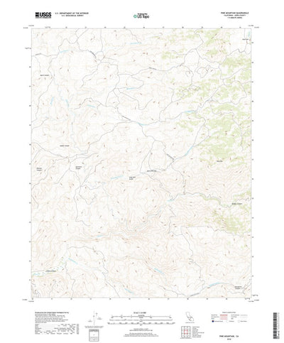 Pine Mountain, CA (2018, 24000-Scale) Preview 1
