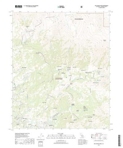 San Jacinto Peak, CA (2018, 24000-Scale) Preview 1
