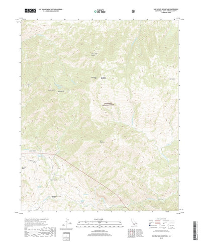San Rafael Mountain, CA (2018, 24000-Scale) Preview 1