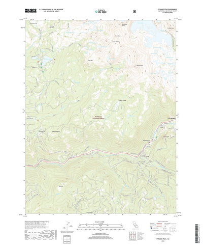 Pyramid Peak, CA (2018, 24000-Scale) Preview 1